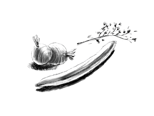 Illustratie bij Boodschappenlijstje, Robbert Streng