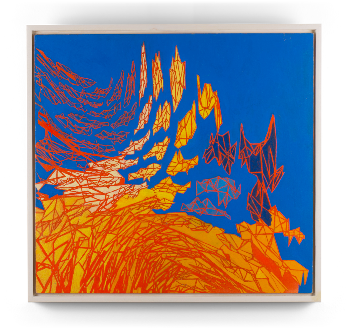 Expansion | Oil on board | 442 x 411 mm