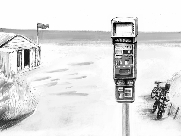 Illustratie bij Strand, Robbert Streng